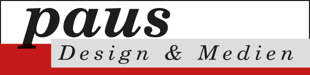Logo der Werbeagentur Paus Design und Medien in Bocholt
